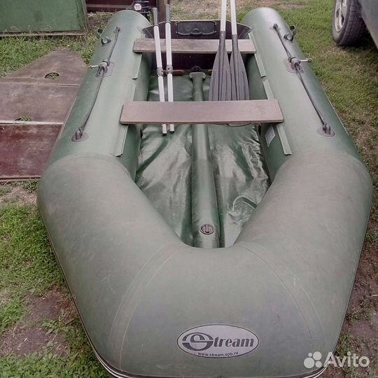 Надувная лодка пвх бу с мотором