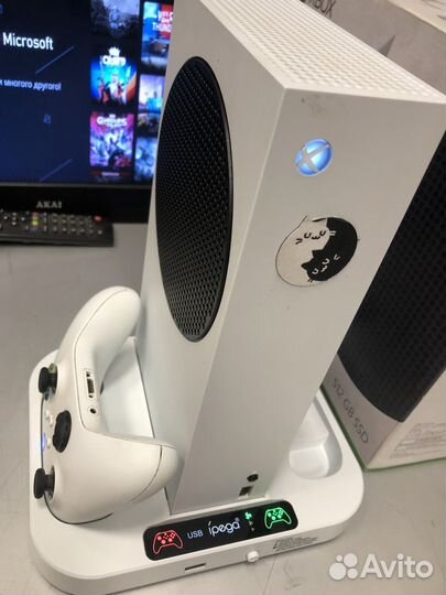 Xbox series s 512 + 50 игр