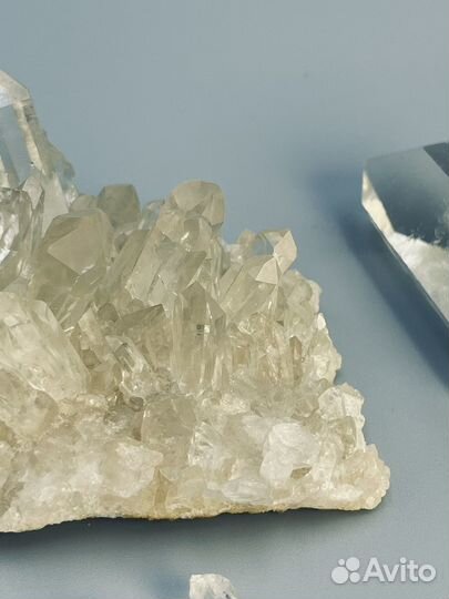 Друза кристаллы горный хрусталь