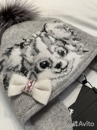 Шапка зимняя для девочки Tavitta размер 48-50