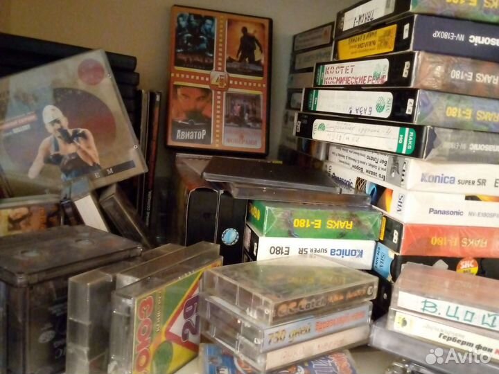 Аудио и видеокассеты, DVD, MP 3