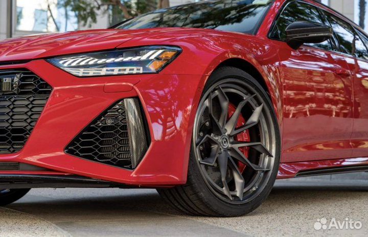 Кованые диски R22 в стиле HRE для Audi A6/S6/RS6