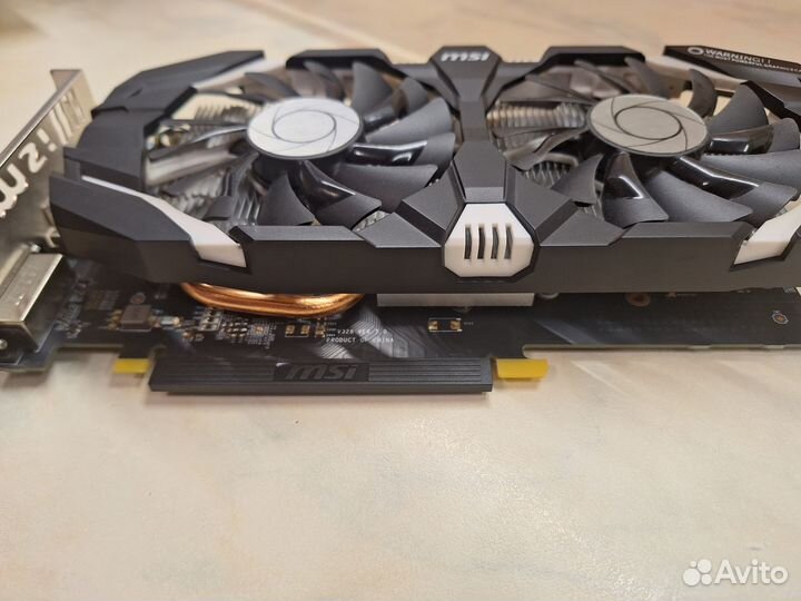 Видеокарта MSI gtx 1060 6gb