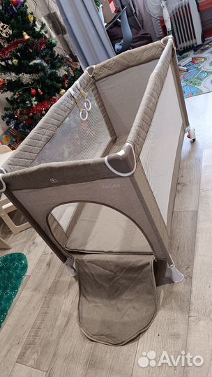 Детская кровать манеж с матрасом