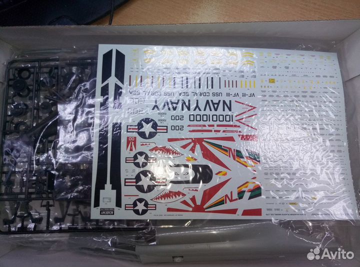 Academy 1/48 F-4B+Aires cockpit set+Eduard Brassin