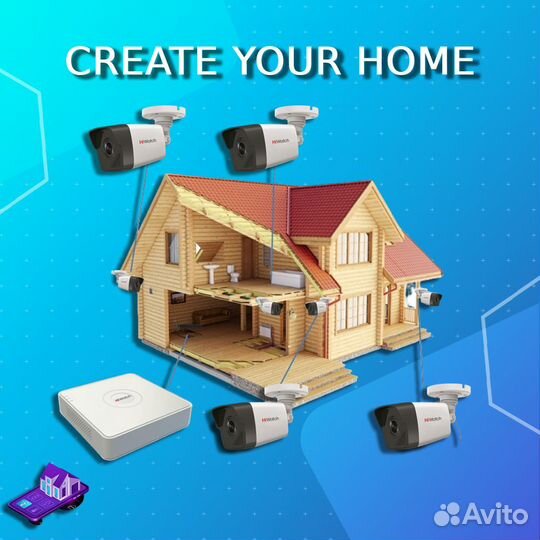 Видеонаблюдение для дачи и дома