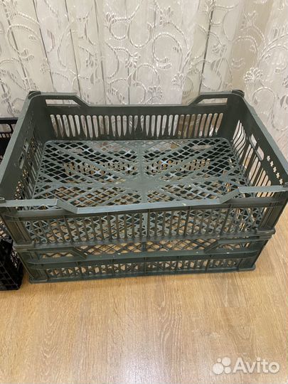 Пластиковые ящики для хранения бу