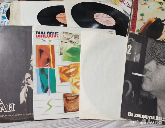 Пластинки для проигрывателя СССР