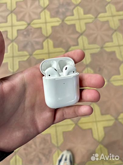 Airpods 2 Оригинал с беспроводной зарядкой