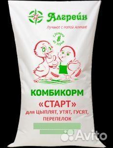 Комбикорм Старт для цыплят Алгрейн