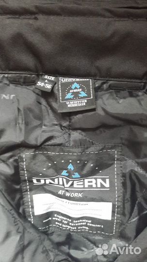 Мужской полукомбинезон зимний Univern AT work