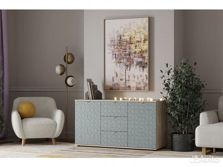 Тумба Монблан-2 Lunge Mentol