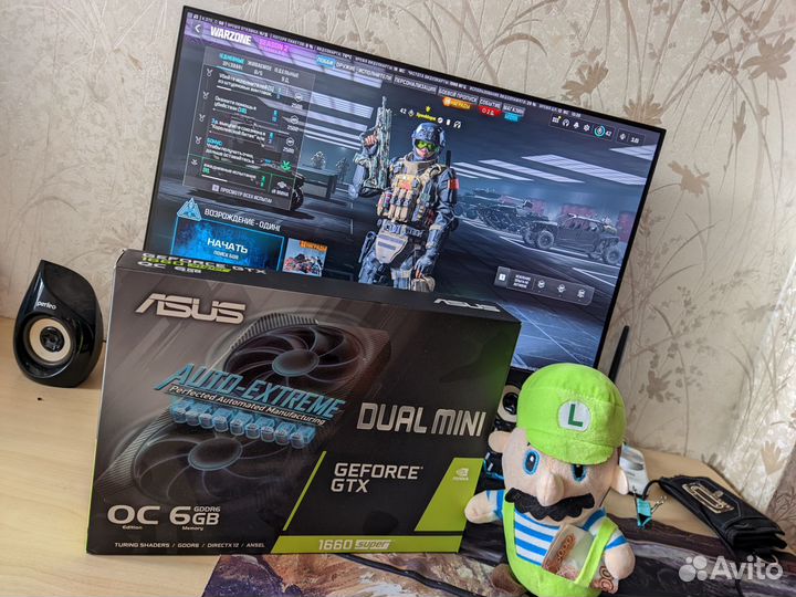 Видеокарта GeForce Asus gtx 1660 Super