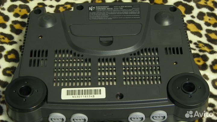 Игровая приставка nintendo 64