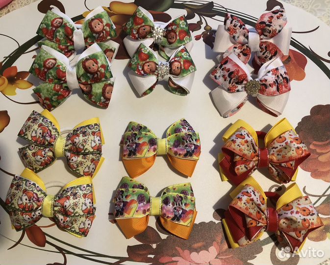 Заколки, банты