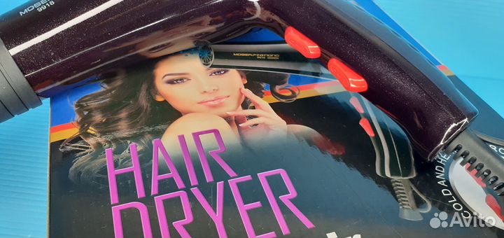 Фен для волос Mozer 3000w Укладка сушка