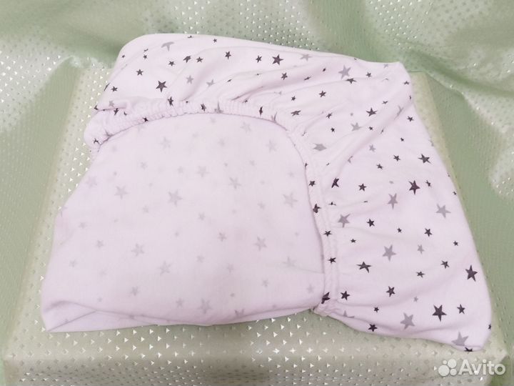 Простынь на резинке детская160*90