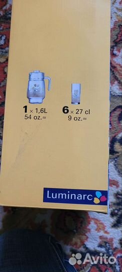 Набор графин и стаканы