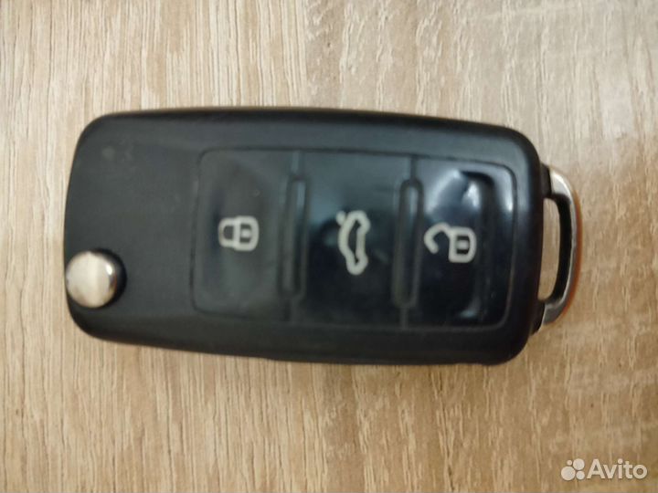 Оригинальный ключ на volkswagen