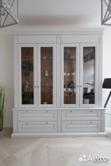 Шкаф на заказ, Ясень, цвет по NCS