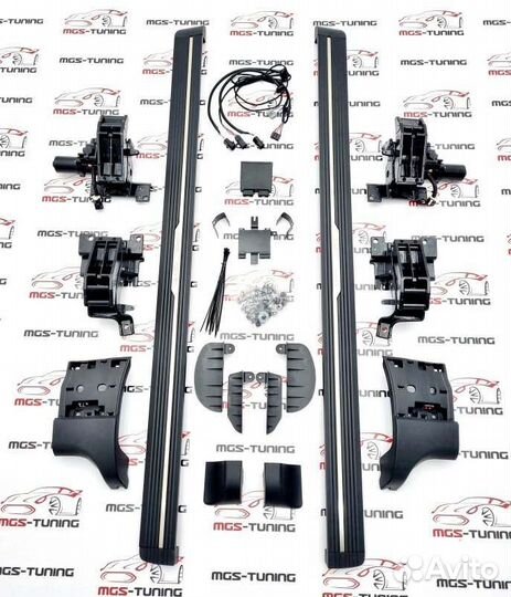 Выдвижные пороги Range Rover long L405 рест 17-22