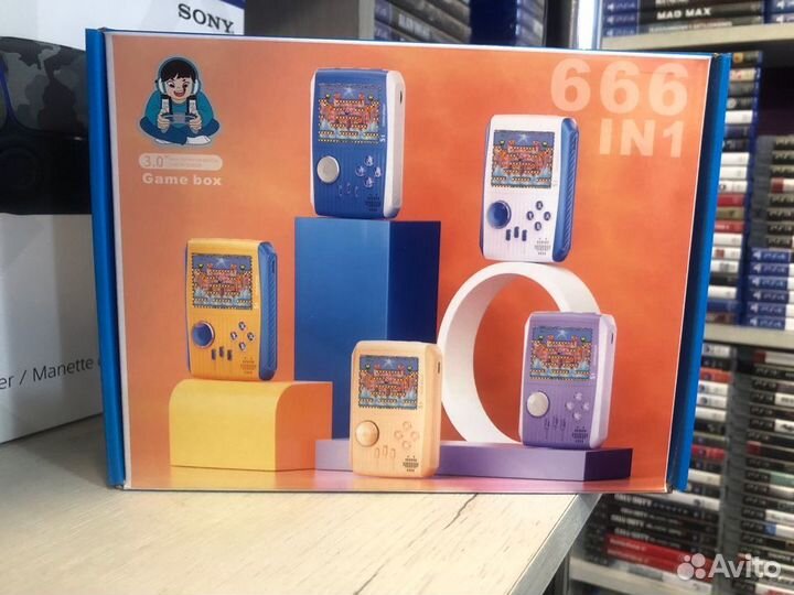 Портативная консоль S1 Game Player 8bit 666игр