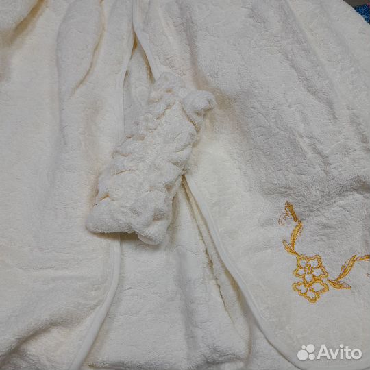 Набор для бани палантин - юбка и ободок