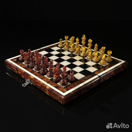 Янтарные Шахматы. Шахматы. Янтарь. 
