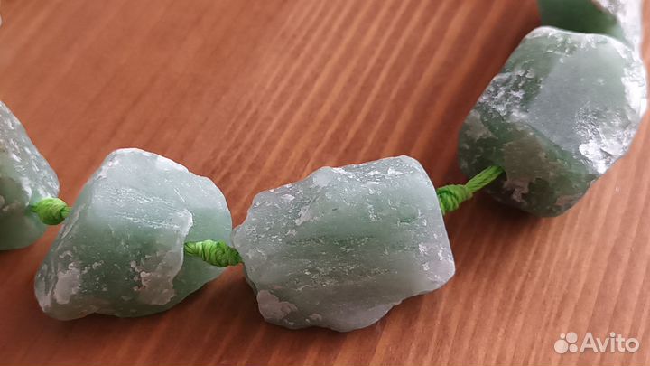Бусины из нефрита,бусины для рукоделия