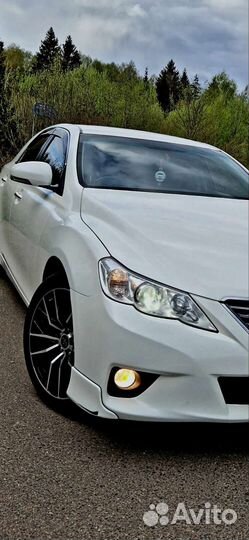 Клыки на передний бампер Toyota mark x