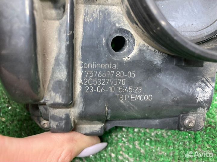 Заслонка дроссельная электрическая Citroen C4