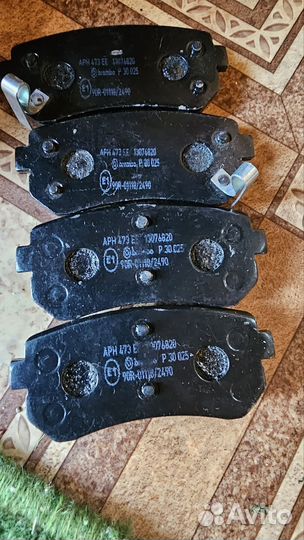 Тормозные колодки задние kia ceed