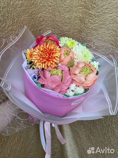 Сладкие букеты из зефира