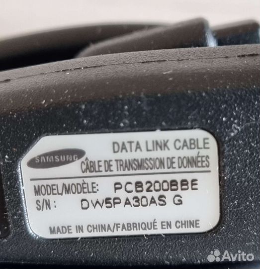 USB Data кабель для Samsung PCB200BBE новый