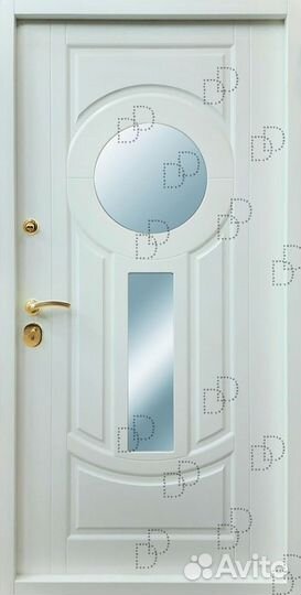 Металлическая входная дверь с терморазрывом