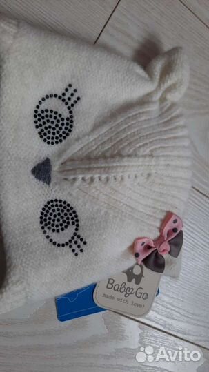 Шапка для девочки детская на весну