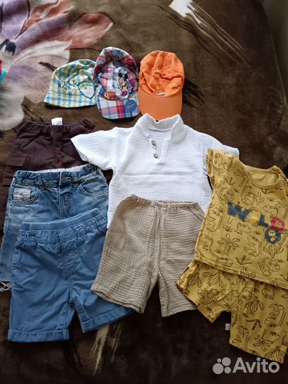 Пакет вещей на мальчика 92р