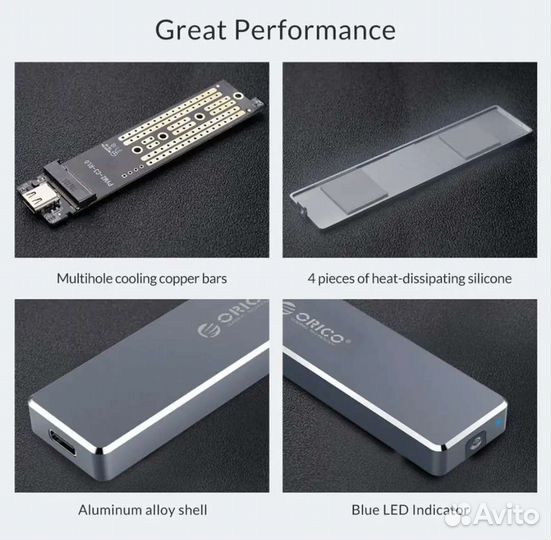 Orico M.2 SSD nvme 10Gbps