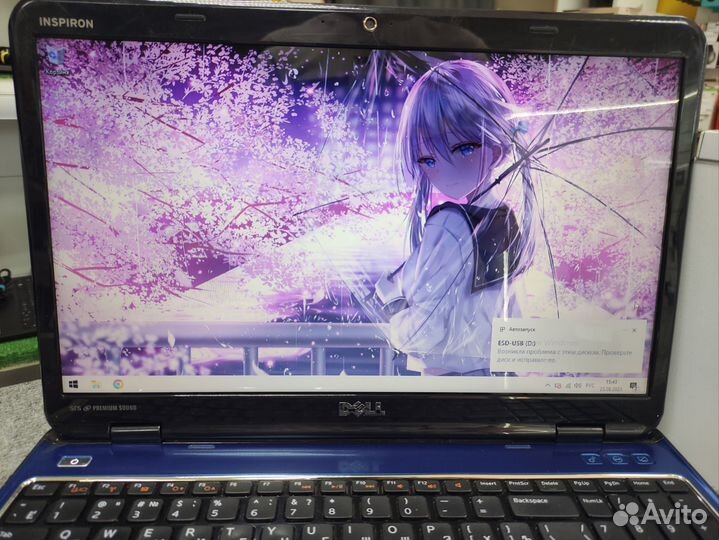 Шустрый Ноутбук Dell i7-2630QM 240GB SSD