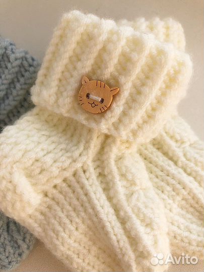 Вязанные носочки(пинетки) для новорождённого