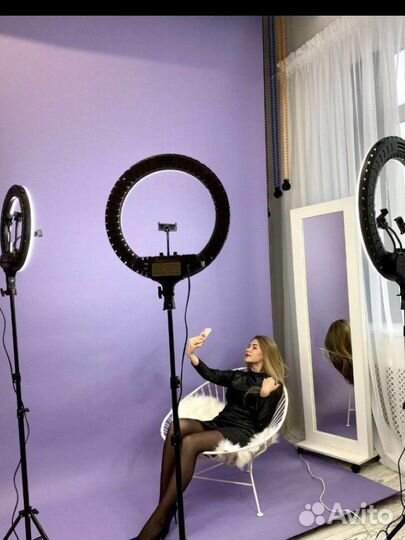 Кольцевая лампа 45см для мастеров,профессионалов