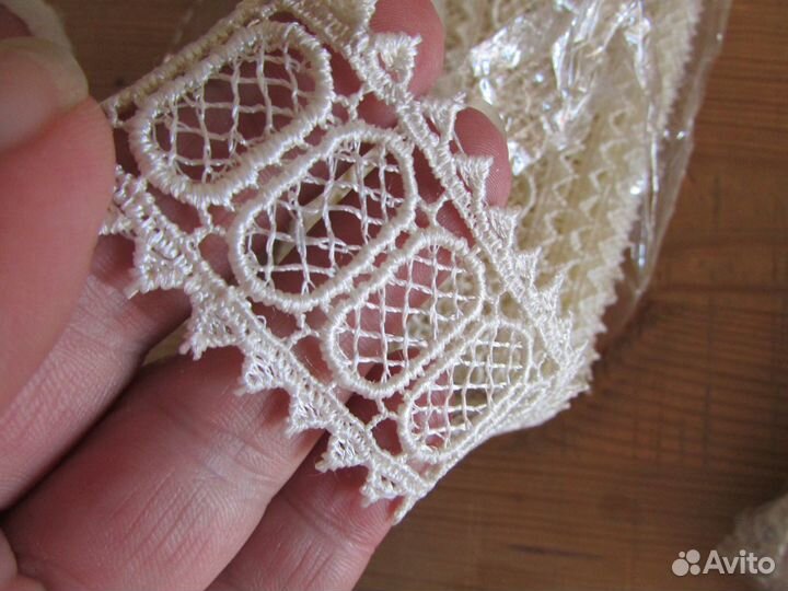 Кружево айвори (3 см) 13,7 м
