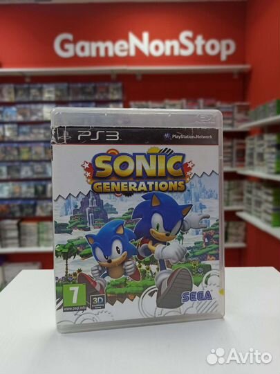 Sonic generations для ps3