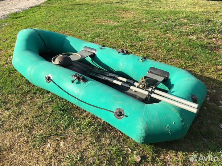 Двухместная лодка Язь 2Н-06 гребная резиновая