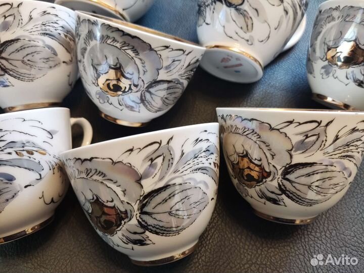 Чайный сервиз лфз Жемчужный и СССР