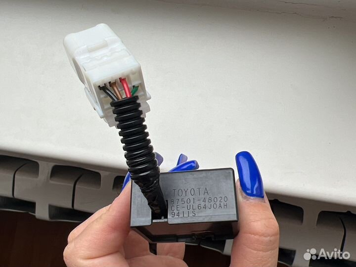 Блок управления подогрева сидений toyota