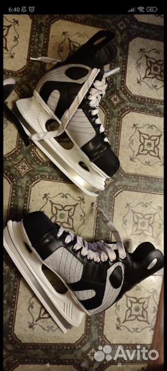 Коньки хоккейные 44 размер