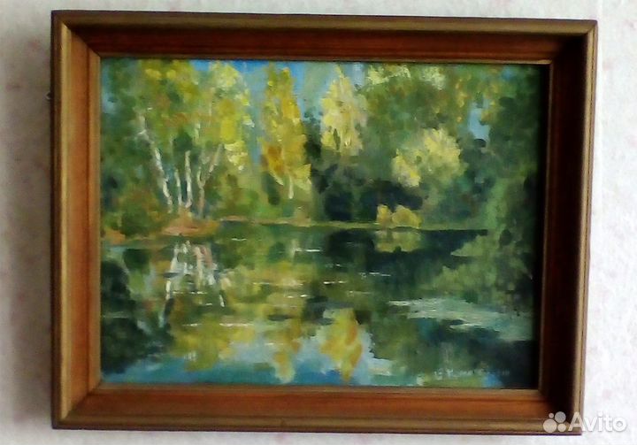 Картина маслом пейзаж