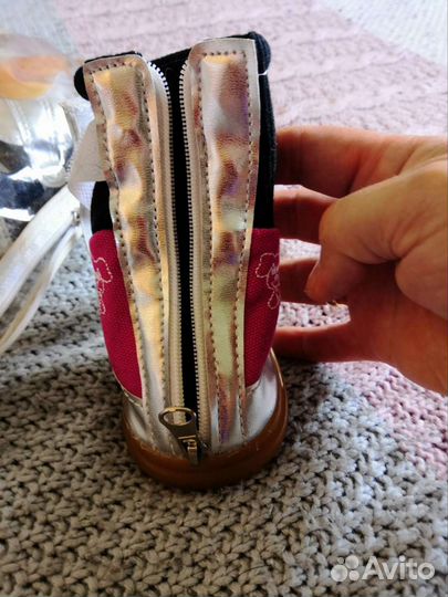 Ботинки для собаки, брали для Кокера, не носили