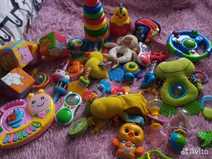 Погремушка разные
